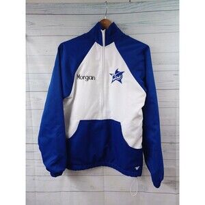 Vtg Varsity Cheerleader Full Zip Jacket Sz S Morgan Joshua HS Blue White
